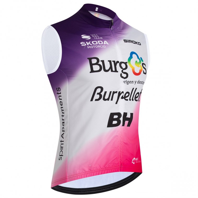 Gilet vélo coupe-vent sans manche BURGOS Burpellet BH 2026