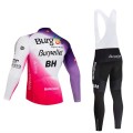Ensemble cuissard vélo et maillot cyclisme hiver équipe pro BURGOS Burpellet BH 2026