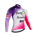 Maillot vélo hiver équipe pro BURGOS Burpellet BH 2026