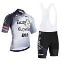 Ensemble cuissard vélo et maillot cyclisme équipe pro BURGOS Burpellet BH 2026 Aero Mesh Black