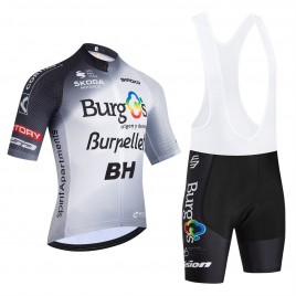Ensemble cuissard vélo et maillot cyclisme équipe pro BURGOS Burpellet BH 2026 Aero Mesh Black