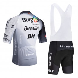 Ensemble cuissard vélo et maillot cyclisme équipe pro BURGOS Burpellet BH 2026 Aero Mesh Black