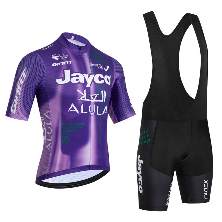 Ensemble cuissard vélo et maillot cyclisme équipe pro JAYCO Alula 2026 Aero Mesh