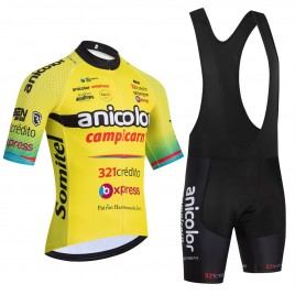 Ensemble cuissard vélo et maillot cyclisme équipe pro ANICOLOR Campicarn 2026 Aero Mesh