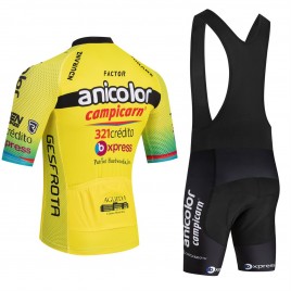Ensemble cuissard vélo et maillot cyclisme équipe pro ANICOLOR Campicarn 2026 Aero Mesh
