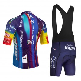 Ensemble cuissard vélo et maillot cyclisme équipe pro Solution Tech NIPPO Rali 2026 Aero Mesh