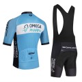 Ensemble cuissard vélo et maillot cyclisme équipe pro OMEGA PHARMA 2026 Aero Mesh