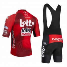 Ensemble cuissard vélo et maillot cyclisme équipe pro LOTTO Intermarché 2026 Aero Mesh