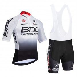 Ensemble cuissard vélo et maillot cyclisme équipe pro BMC Suisse 2026 Aero Mesh