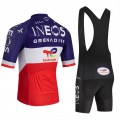 Ensemble cuissard vélo et maillot cyclisme équipe pro INEOS Champion de France 2026 Aero Mesh
