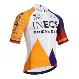 Maillot vélo équipe pro INEOS Champion de Colombie 2026 Aero Mesh