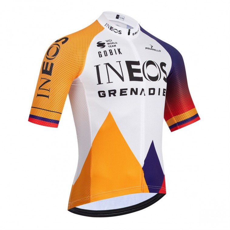 Maillot vélo équipe pro INEOS Champion de Colombie 2026 Aero Mesh