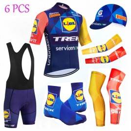 Tenue complète cyclisme équipe pro LIDL TREK 2026 Aero Mesh