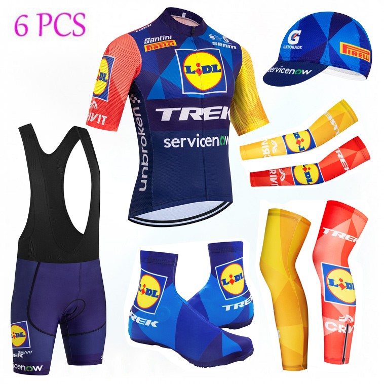 Tenue complète cyclisme équipe pro LIDL TREK 2026 Aero Mesh