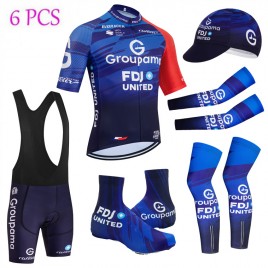 Tenue complète cyclisme équipe pro GROUPAMA FDJ 2026 Aero Mesh