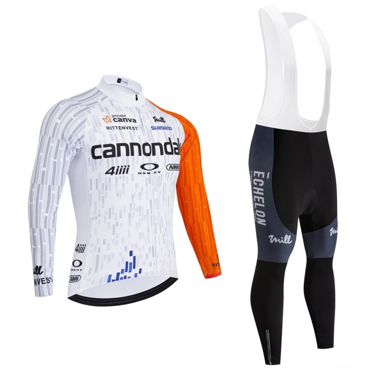 Ensemble cuissard vélo et maillot cyclisme hiver équipe pro CANNONDALE 2026