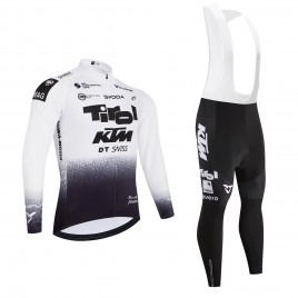 Ensemble cuissard vélo et maillot cyclisme hiver équipe pro TIROL KTM 2026