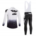 Ensemble cuissard vélo et maillot cyclisme hiver équipe pro TIROL KTM 2026