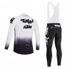 Ensemble cuissard vélo et maillot cyclisme hiver équipe pro TIROL KTM 2026