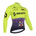 Maillot vélo hiver équipe pro SCOTT 2026