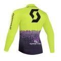 Maillot vélo hiver équipe pro SCOTT 2026
