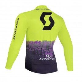 Maillot vélo hiver équipe pro SCOTT 2026