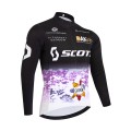 Maillot vélo hiver équipe pro SCOTT 2026 violet