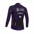 Maillot vélo hiver équipe pro Q36.5 2026 violet