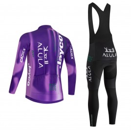 Ensemble cuissard vélo et maillot cyclisme hiver équipe pro JAYCO Alula 2026