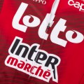 Maillot vélo hiver équipe pro LOTTO Intermarché 2026 violet