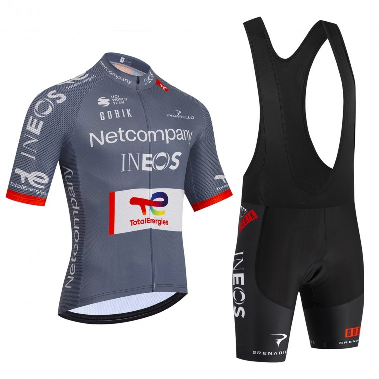 Ensemble cuissard vélo et maillot cyclisme équipe pro NETCOMPANY INEOS 2026 Aero Mesh