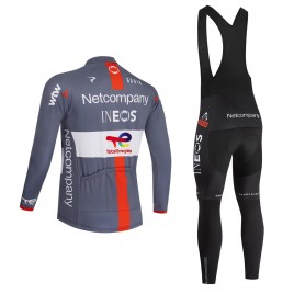 Ensemble cuissard vélo et maillot cyclisme hiver équipe pro NETCOMPANY INEOS 2026