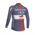Maillot vélo hiver équipe pro NETCOMPANY INEOS 2026