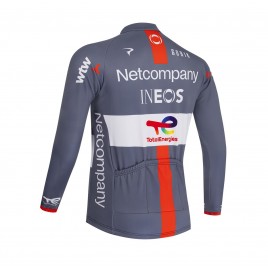 Maillot vélo hiver équipe pro NETCOMPANY INEOS 2026