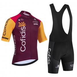 Ensemble cuissard vélo et maillot cyclisme équipe pro COFIDIS 2026 Aero Mesh