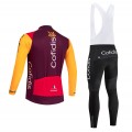 Ensemble cuissard vélo et maillot cyclisme hiver équipe pro COFIDIS 2026