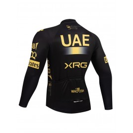 Maillot vélo hiver équipe pro UAE Team Emirates – XRG 2026
