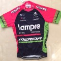 Ensemble cuissard vélo et maillot cyclisme équipe pro Lampre Merida