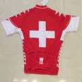 Ensemble cuissard vélo et maillot cyclisme équipe pro IAM Cycling