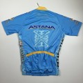 Ensemble cuissard vélo et maillot cyclisme équipe pro Astana