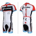 Ensemble cuissard vélo et maillot cyclisme équipe pro Cube Wanty