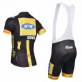 Ensemble cuissard vélo et maillot cyclisme équipe pro MTN Qhubeka