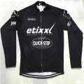 Ensemble cuissard vélo et maillot cyclisme hiver équipe pro Etixx Quick Step