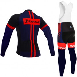 Ensemble cuissard vélo et maillot cyclisme hiver Sobycle