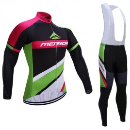 Ensemble cuissard vélo et maillot cyclisme hiver Merida