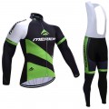 Ensemble cuissard vélo et maillot cyclisme hiver Merida