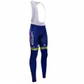 Ensemble cuissard vélo et maillot cyclisme hiver équipe pro Lampre Merida