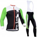 Ensemble cuissard vélo et maillot cyclisme hiver HSE