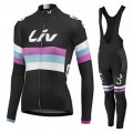 Ensemble cuissard vélo et maillot cyclisme hiver femme LIV