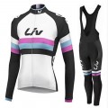 Ensemble cuissard vélo et maillot cyclisme hiver femme LIV